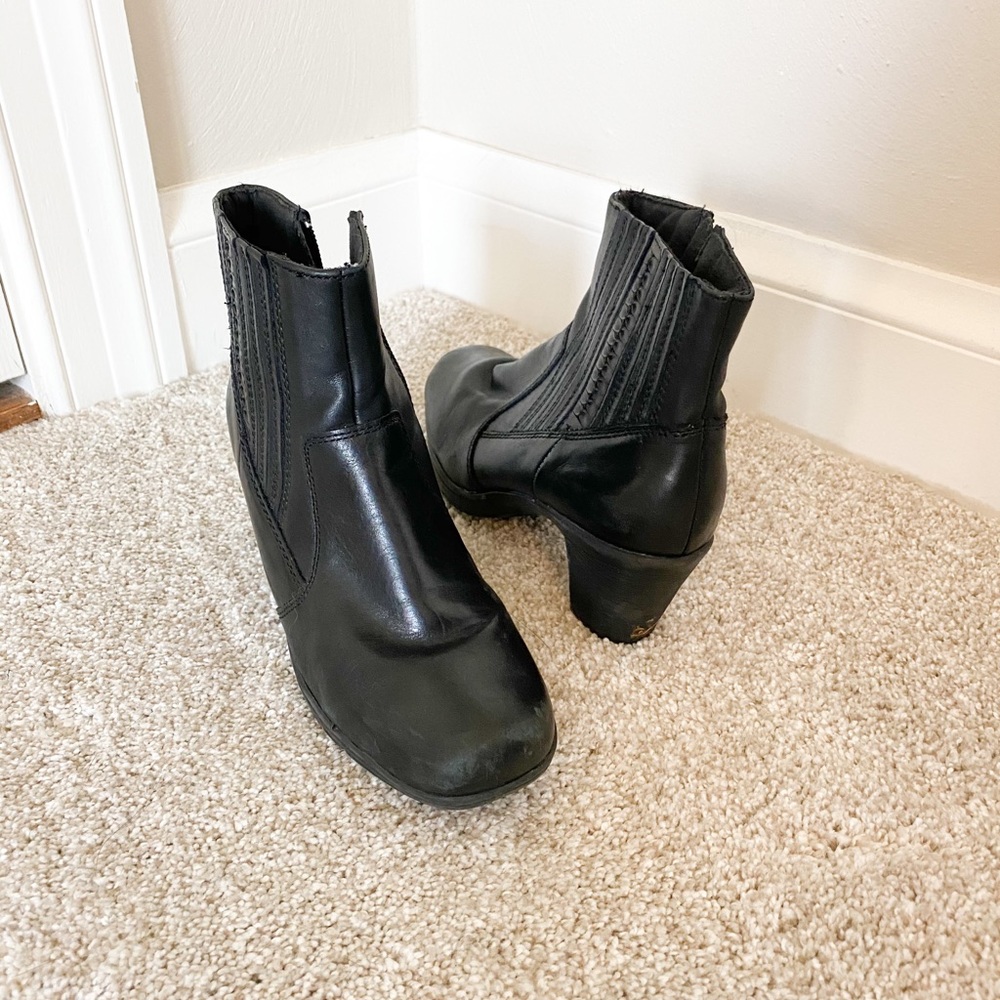 Black booties